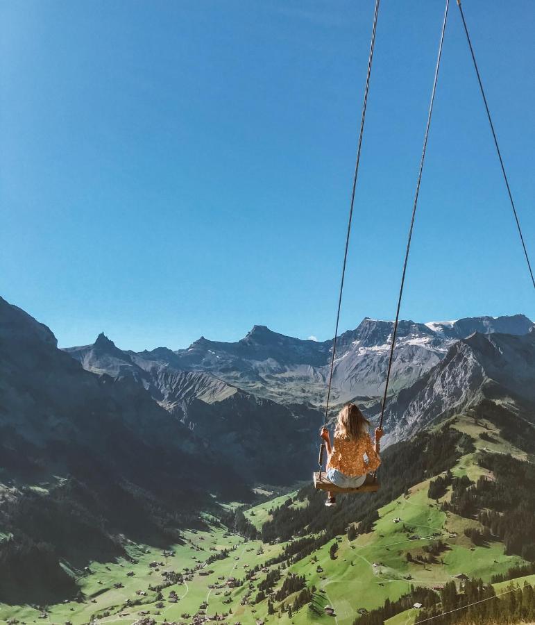 Revier Mountain Lodge Adelboden Extérieur photo