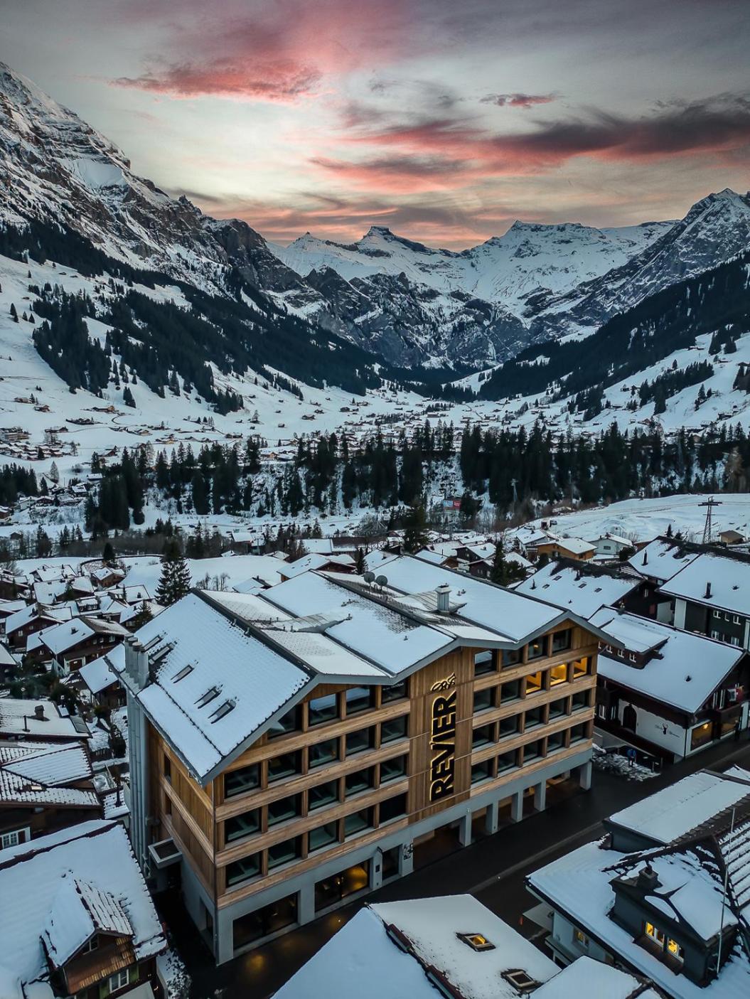 Revier Mountain Lodge Adelboden Extérieur photo