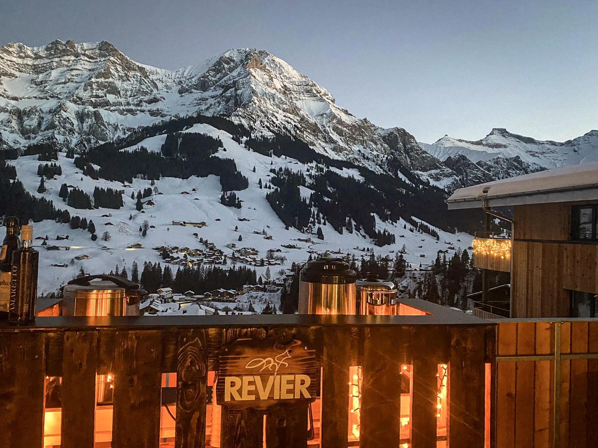 Revier Mountain Lodge Adelboden Extérieur photo